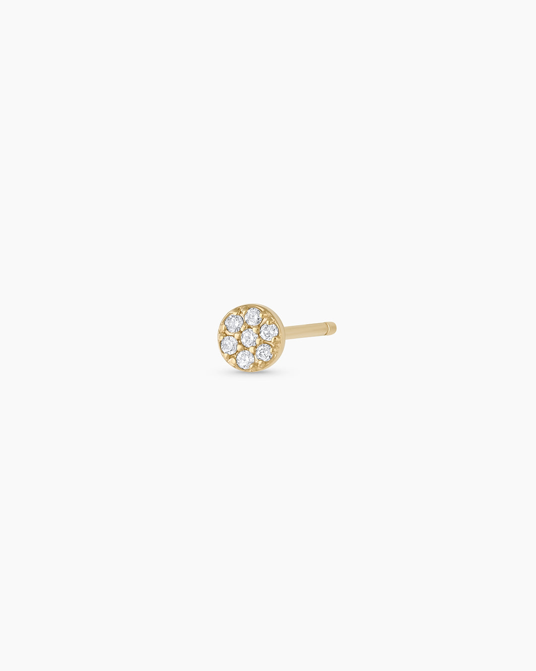 Diamond Pavé Single Stud