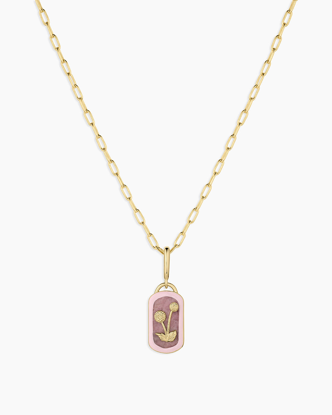 Power Gemstone Parker Charm Necklace Compassion