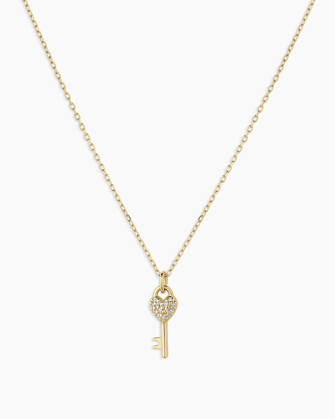 Diamond Bond Key Necklace