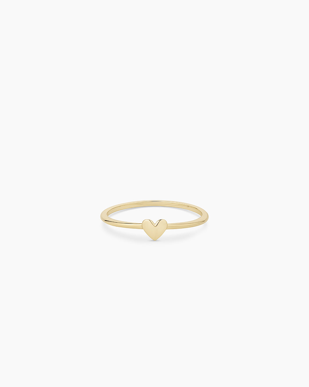 14k Gold Heart Ring