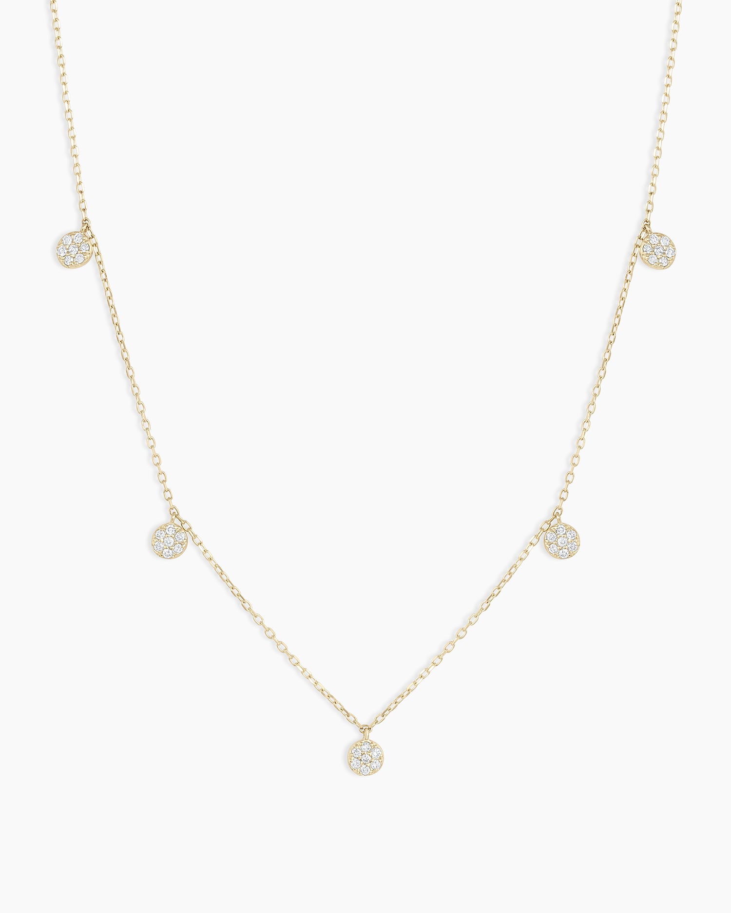 Diamond Pavé Flutter Necklace