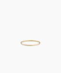 14k Gold Rose Delicate Ring