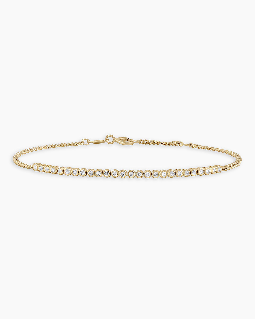 Classic Diamond Row Bracelet